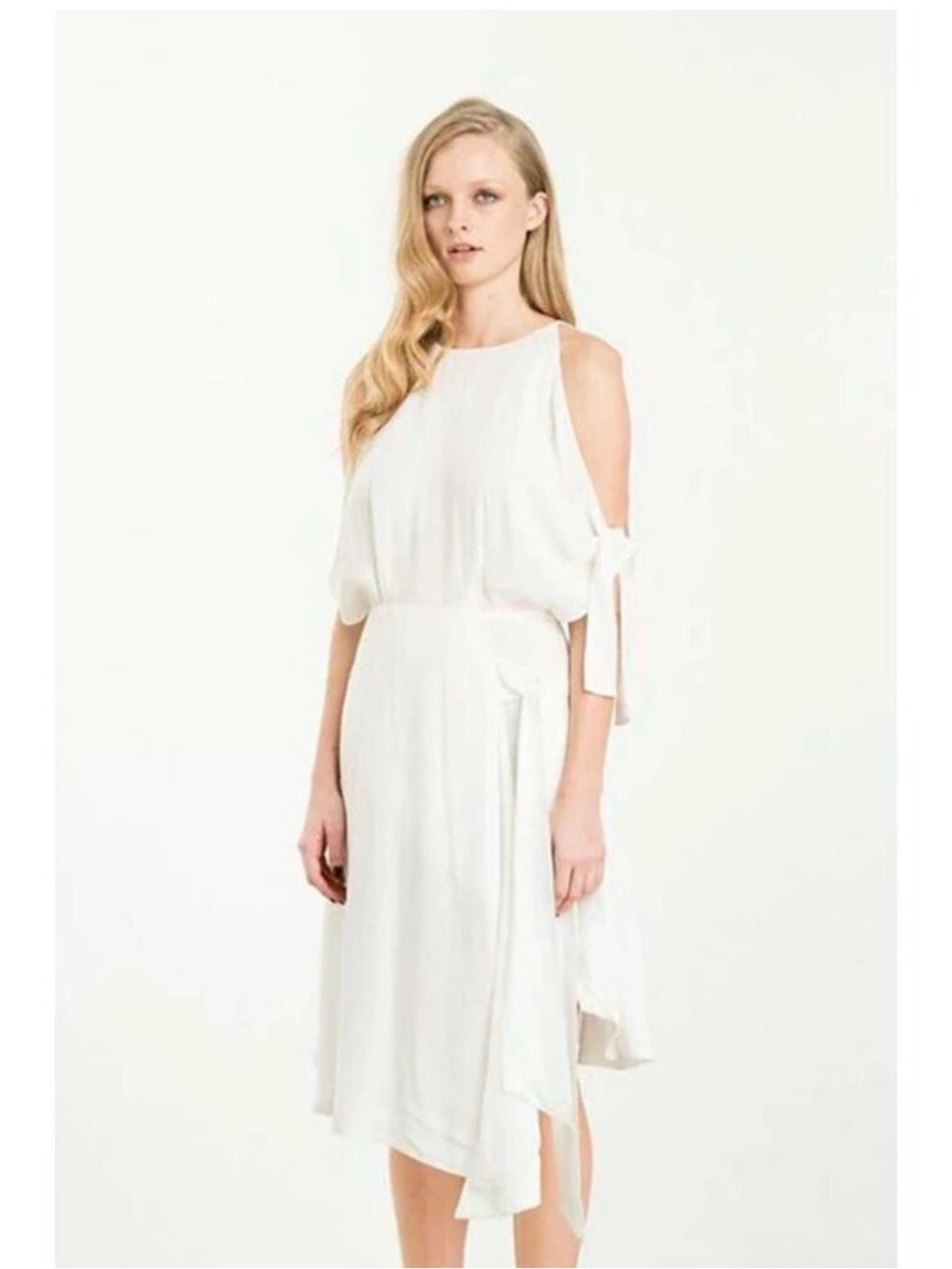 ELLIATT CAPTIVATE MIDI COLD SHOULDER Dress NWT XS